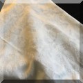 N02. Waterford damask oval tablecloth. Some stains. - $28 